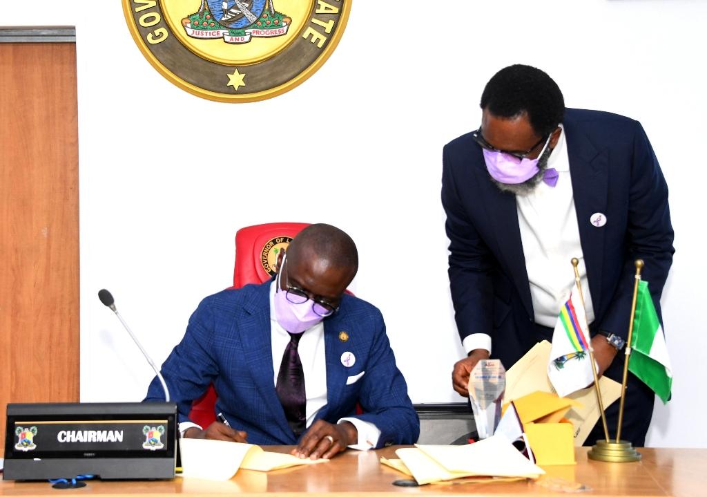 GOVERNOR BABAJIDE OLUSOLA SANWO-OLU SIGNS ADMINISTRATION OF CRIMINAL ...